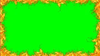 Fire frame green screen video 🔥🔥 || green screen video for free||
