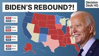 Biden is Narrowing the Gap in Key Battlegrounds | 2024 Polling Map