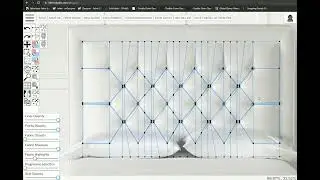 Milan tufted grid pattern making of