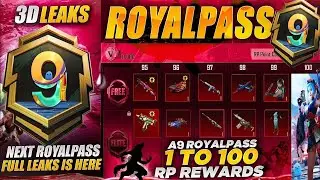Get Freee Upgradable Uzi Skin In Bgmi | A9 Royal Pass 1 To 100 RP Rewards | Bgmi A9 Rp