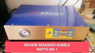 UNBOXING REMOVER BUBBLE NEPTO BR-1.....REVIEW BUBBLE REMOVER NEPTO BR-1