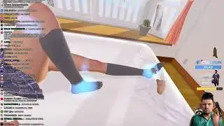 Валакас и аниме девушка из vr