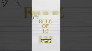The Rule of 10 #WritingTips #WritingHelp