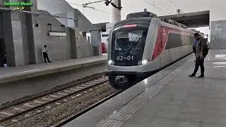 تجربة ركوب قطار العاصمة الكهربائى السريع LRT حتى مدينة الفنون والثقافة !!
