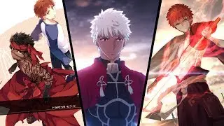TOP 6 COOLEST EVOLUTION OF EMIYA SHIROU IN FATE/SERIES