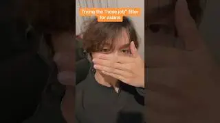 Nose job on asian nose 😨