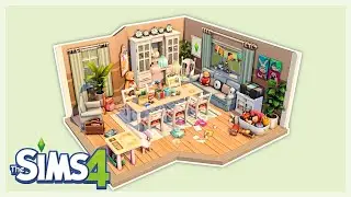 FAMILY DINING ROOM | The Sims 4 Speedbuild | No CC