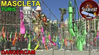 Mascleta - Turis - Spectacular Fireworks DANGERCAM - Las Falles 2023