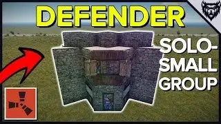 RUST - The Defender - Strong Rust Bunker Base Design (2019)