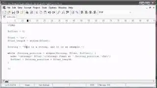 49   String Functions String Position Part 2   PHP Tutorials