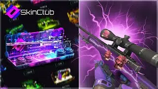 SKINCLUB HUGE UPGRADE (Awp Lighting Strike) ?! l Skin.club promo code l Skinclub promo code l