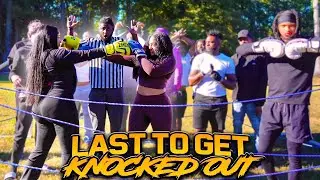 LAST TO GET KNOCKED OUT WINS $1000 CAROLINA!