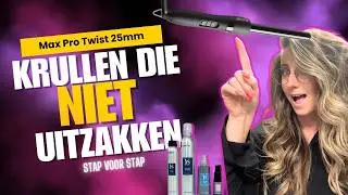 Stevige, Lang houdende Krullen met Max Pro Twist krultang of Dyson airwrap – Meer Volume en Volheid