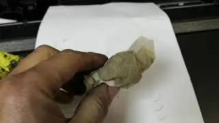 Чистка головки от прилипших волос