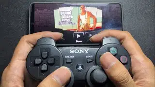 How to Connect a PS3 Controller to Android & iPhone + GTA San Andreas Test!