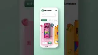StarBucks mobile design process | UI/UX Design |
