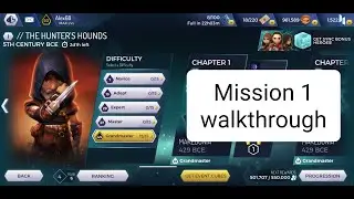 The Hunter's Hound event Mission 1 Grandmaster level. Assassin's Creed Rebellion Helix Rift Event