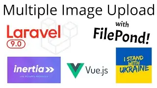 Laravel Inertia Vue.js - Multiple image upload with FilePond.js 