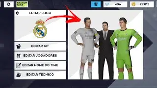 Kit do Real Madrid 2020/2021 para Dream League Soccer 2021