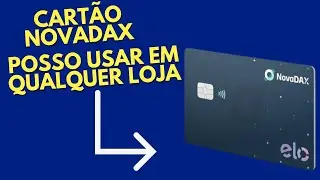 Posso usar meu cartão da NovaDax em qualquer loja?