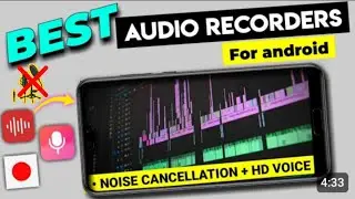 Best Voice Recording App for Android | Record your Voice Professionally on Mobile | Audio Recording
