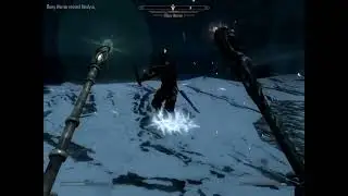 Skyrim Ebony Warrior Level 1 Legendary Difficulty.