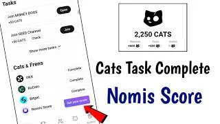 How to Complete Nomis Score Cats Airdrop | Cats Airdrop Nomis Score Kay Hai | Cats Nomis Score Task