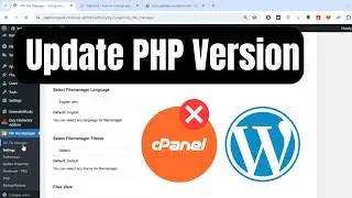 How To Update PHP Version In Wordpress Without cPanel
