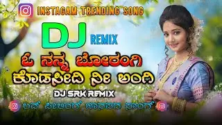 🩷🔥|| CHINNU O NANNA BORANGI JANAPAD INSTA TRENDING REMIX || DJ SRK ||❤️💥