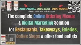 digital menu for restaurants - online menu ordering system