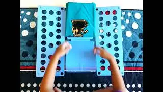 Unboxing folding board