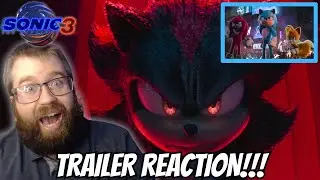Sonic the Hedgehog 3 | Official Trailer REACTION!!! OMG!!!