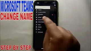 ✅ How To Change Name On Microsoft Teams 🔴