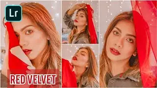 Tutorial Edit Foto Ala Selebgram | RED VELVET | Lightroom Mobile Tutorial [Preset DNG XMP]