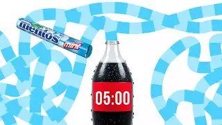 5 Minute Countdown Timer Bomb Coke and Mentos