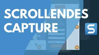 Snagit: Scrollendes Capture