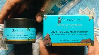 Pilgrim Oil free Gel Moisturiser with hyaluronic acid & willow bark #pilgrim #oilfreemoisturiser