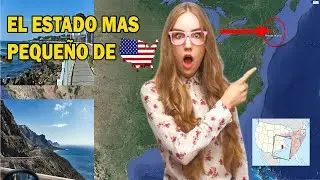 LOS 8 estados mas pequeños de ESTADOS UNIDOS.