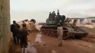 SYRIAN ARMY SEIZES TURKISH ARMORED VEHICLE DURING THE BATTLES AGAINST TERRORISTS
