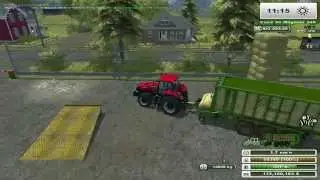 Farming Simulator 2013 Заготовка силоса.