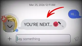 Quickly LEAVE If This Roblox Player MESSAGES YOU... 😱⚠️