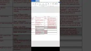 #Shorts - Copilot for beginners - How to bring use Copilot to summarise large table content in Word