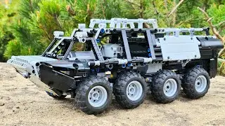 НА ЗАКАЗ! Обзор MOC Lego Technic ГАЗ 59037 БТР 80 8x8
