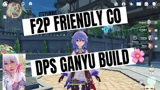 itsyunnie f2p support dps ganyu build | Genshin Impact