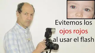Let's avoid red eyes when using the flash Photography course 129