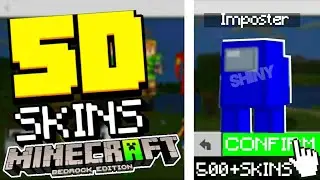 [NEW] MCPE 5D/4D SKINS FOR 1.16.40 (WITH XBOX LIVE) AMONG US/FALL GUYS