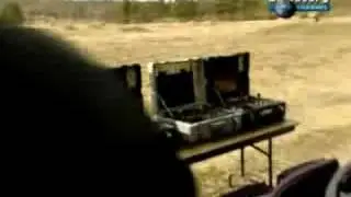Robot machine guns