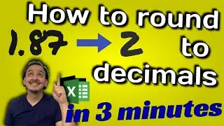 ✅ How to round numbers to decimals in Excel using the ROUND formula in 3 minutes