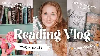 mood reading & organizing my tbr cart ✨ | reading vlog