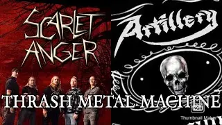 Thrash Metal Podcast Scarlet Anger And Artillery #scarletanger #artilleryband #thrashmetalpodcast